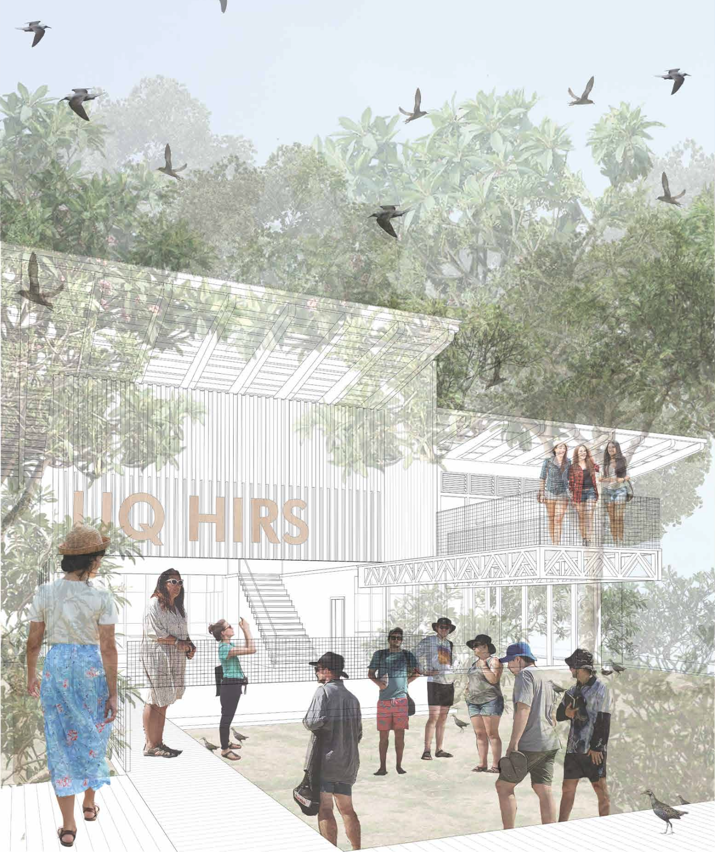 Pisonia Pavilion_3D View